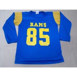 Vintage Los Angeles Rams Jersey Boys Medium 70's/80's NFL Football Regalian